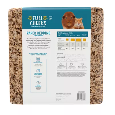 Product Full Cheeks™ Odor Control Small Pet Paper Bedding - Natural