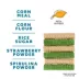 Full Cheeks™ Small Pet Flavored Rice Puff - Strawberry & Spirulina image thumbnail 3