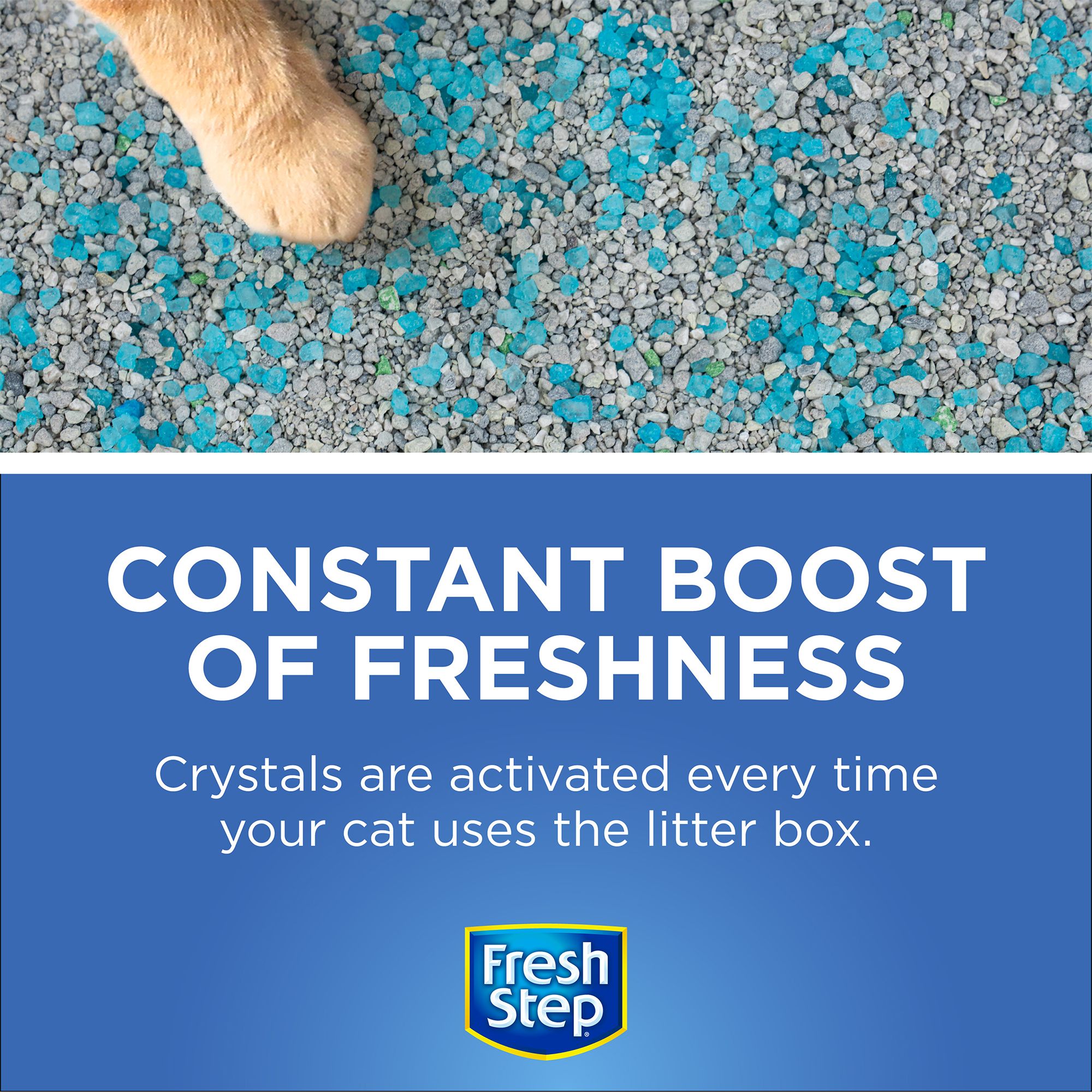 Fresh Step® Litter Box Deodorizing Crystals & Dissolves Over Time - thumbnail 8