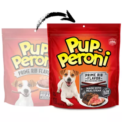 Product Pup -Peroni Dog Treat All Ages - Prime Rib