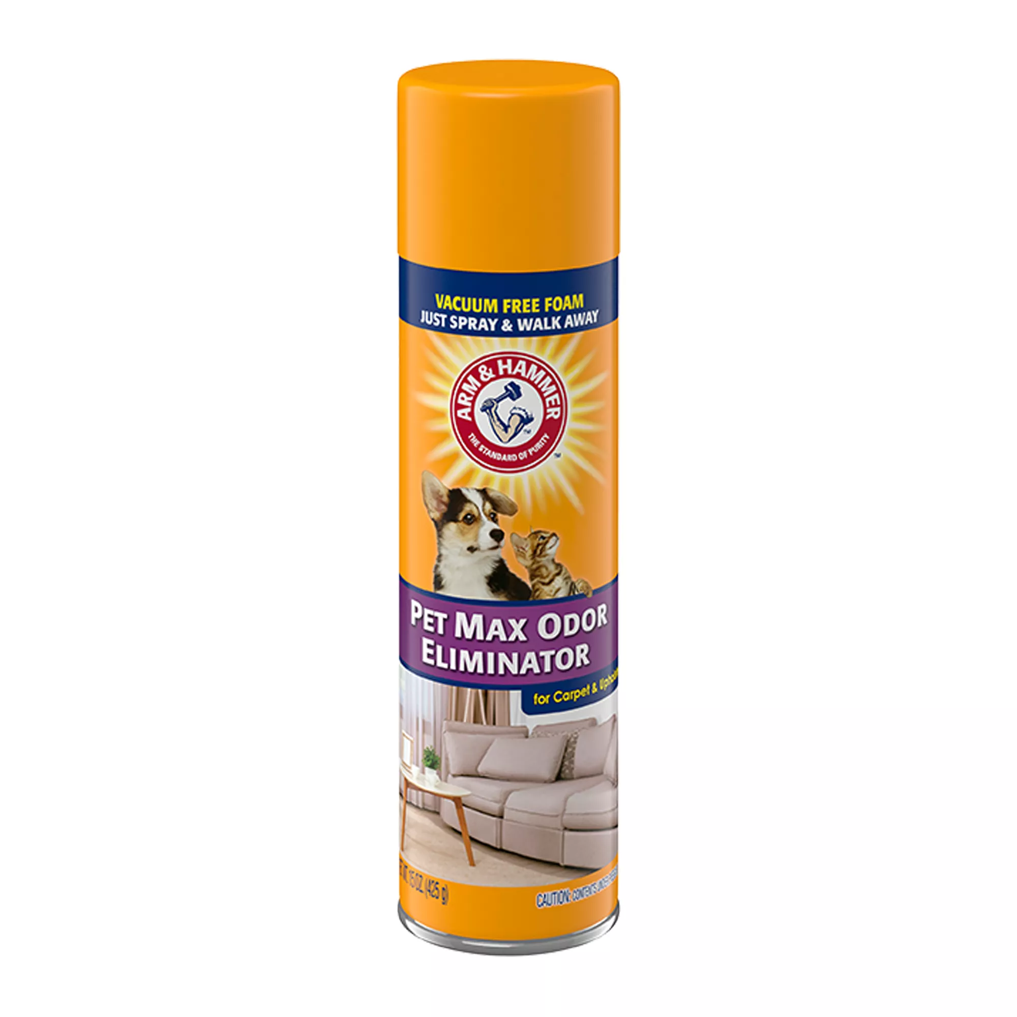 Arm & Hammer Max Odor Eliminator Vacuum Free Foam