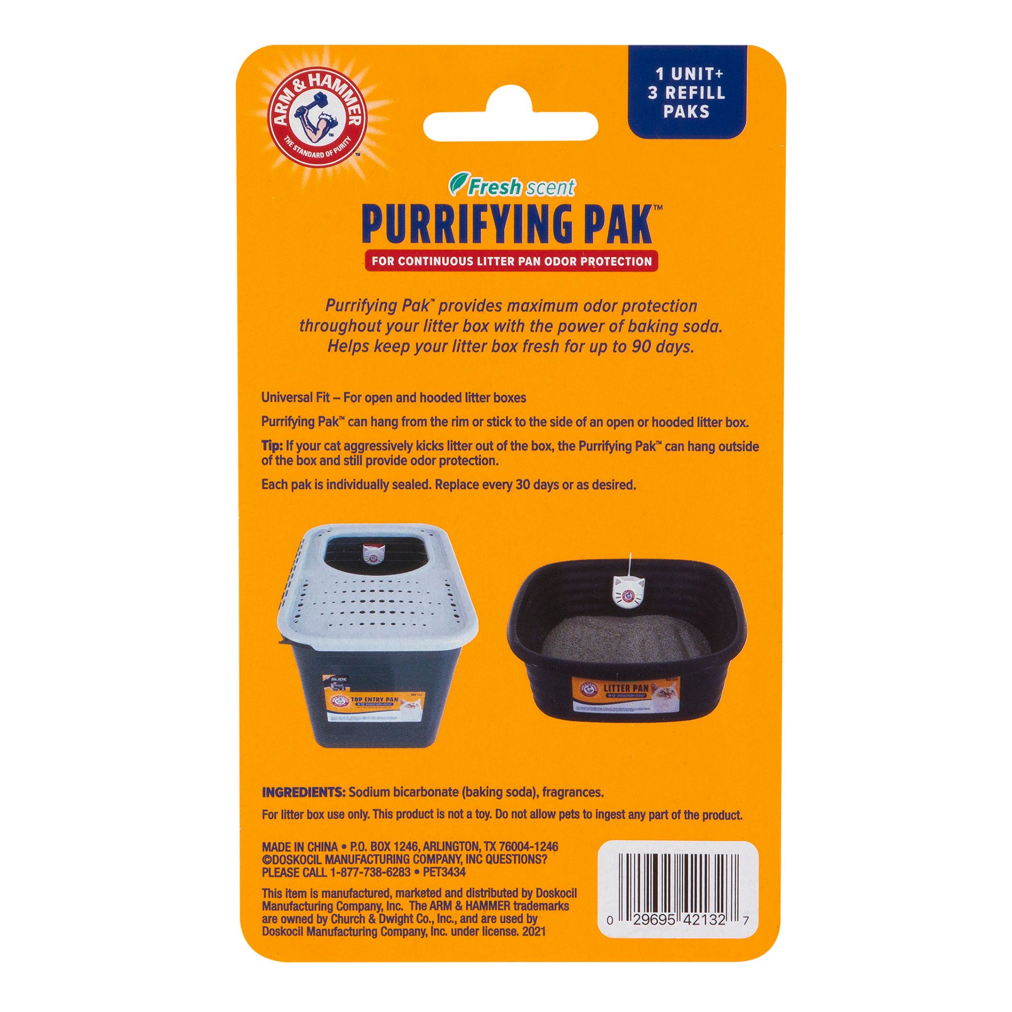 Arm & Hammer Purrifying Pack For Litter Odor Protection - thumbnail 2