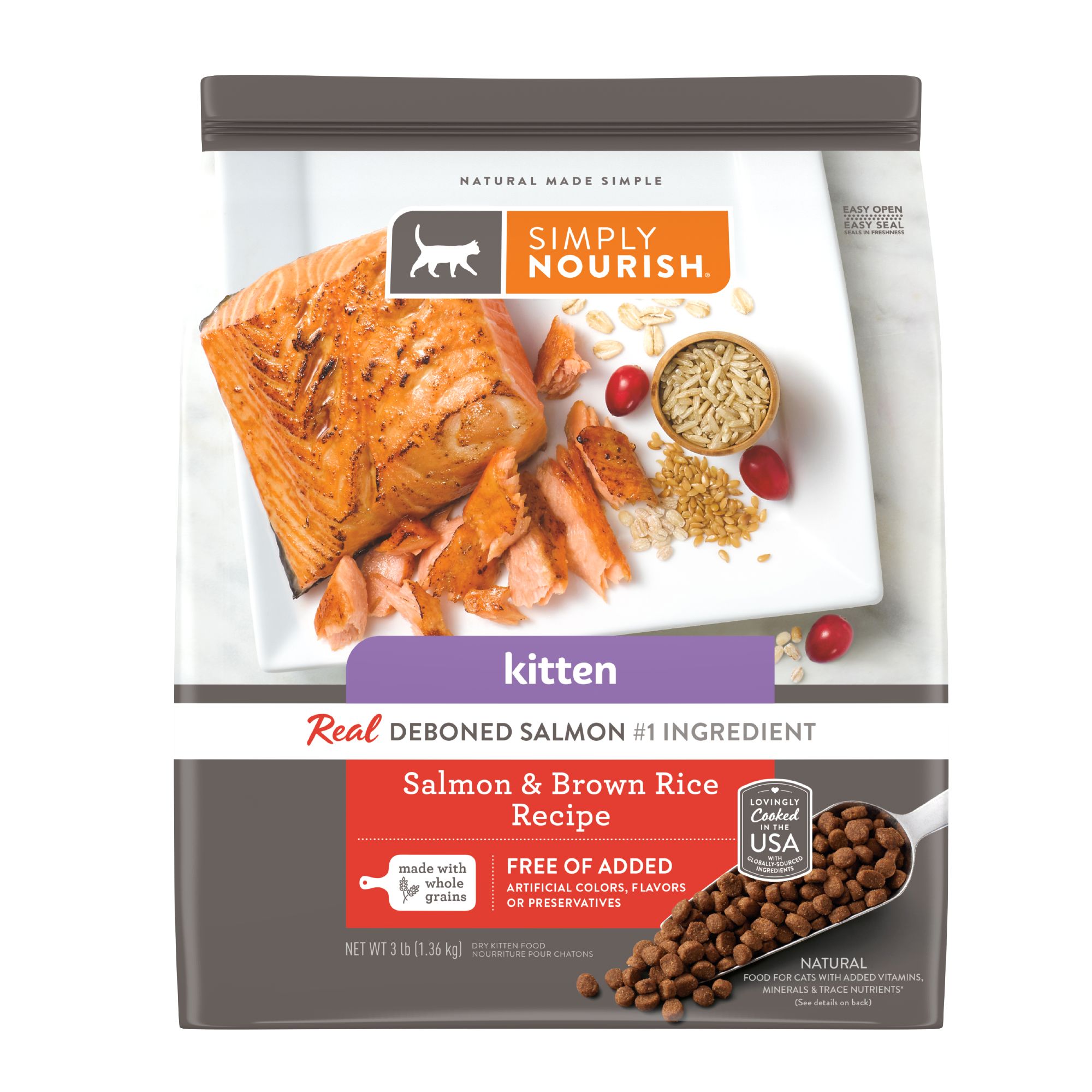 Simply nourish 2025 kitten food recall