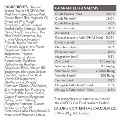 Product Simply Nourish® Original Indoor Kitten Cat Dry Food - Salmon, Natural, With-Grain