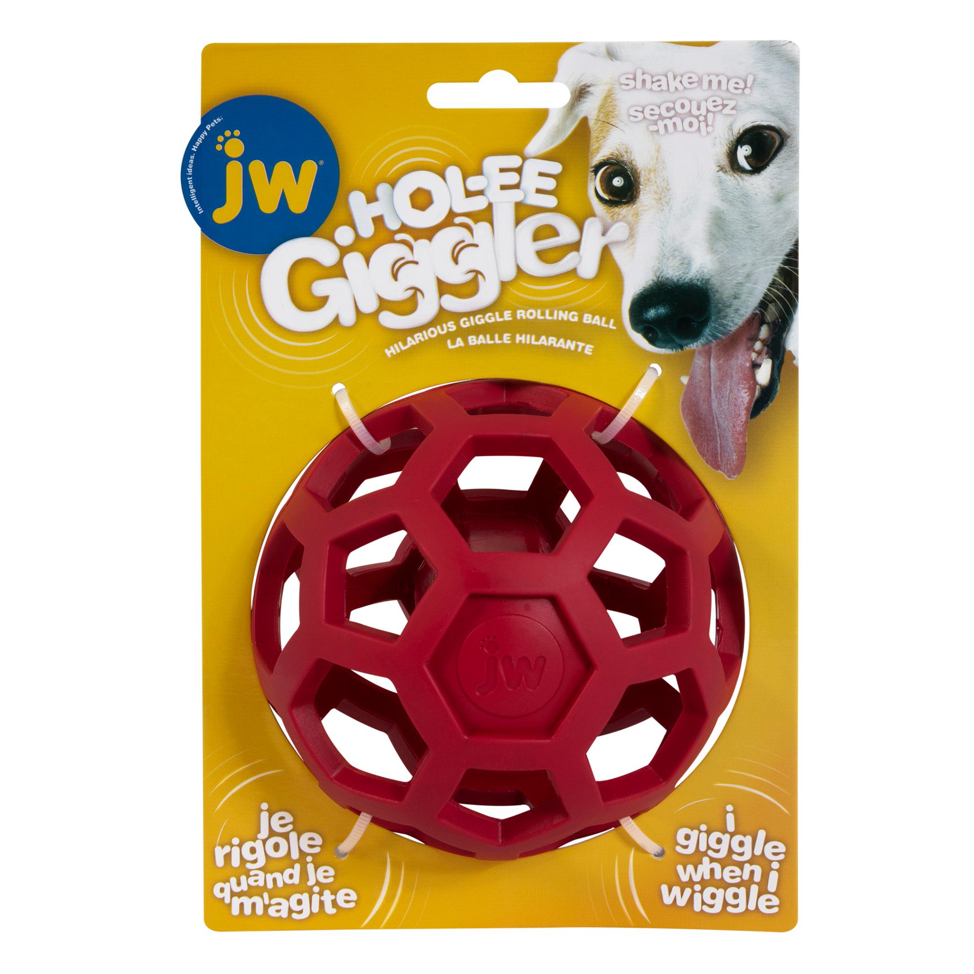 JW Pet Hol ee Giggler Dog Toy