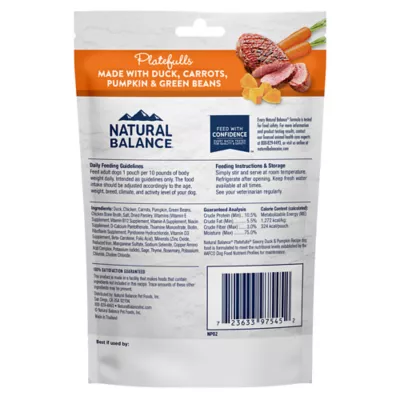 Product Natural Balance Platefulls Adult Dog Food Topper - 9oz