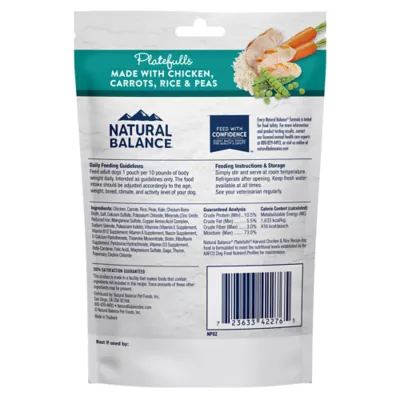 Product Natural Balance Platefulls Adult Dog Food Topper - 9oz