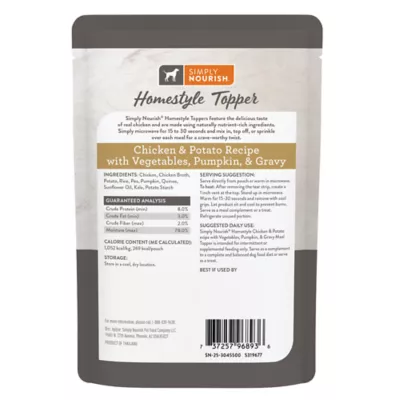 Simply Nourish Homestyle Meal Topper™ Adult Dog Meal Complement - 9 oz - Image 7
