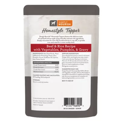 Simply Nourish Homestyle Meal Topper™ Adult Dog Meal Complement - 9 oz - Image 7