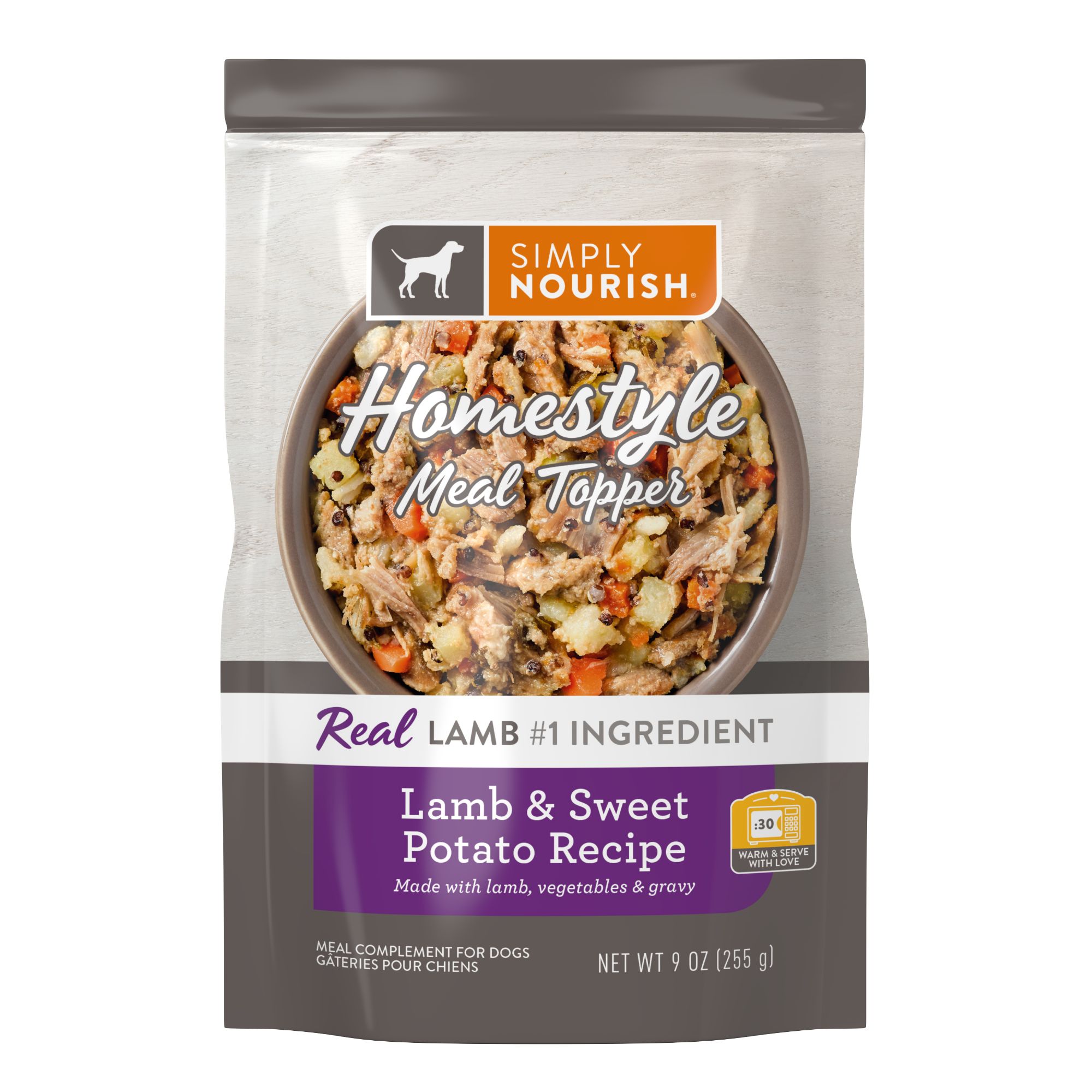 Simply Nourish Original All Life Stage Dog Meal Topper 9 Oz