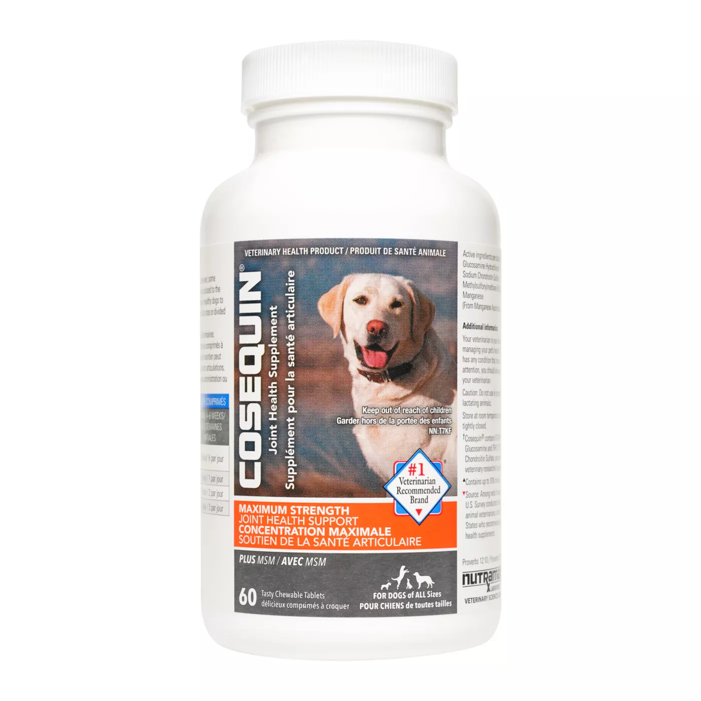 COSEQUIN Maximum Strength Plus Joint Supplements for Dogs