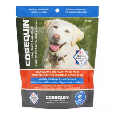 Product COSEQUIN Maximum Strength Plus & Omega 3 Joint Supplements for Dogs