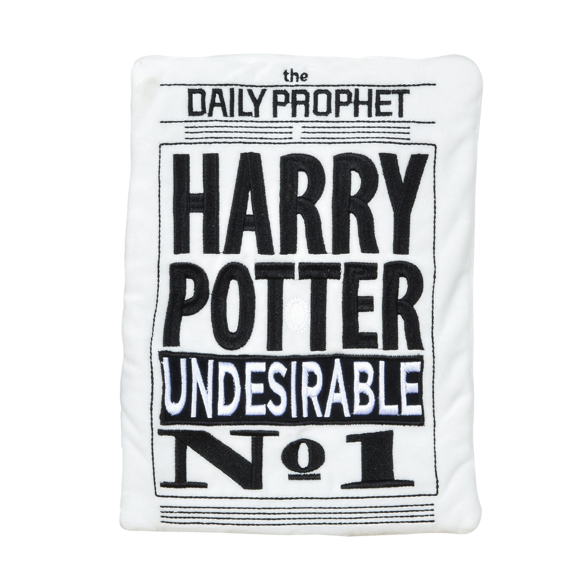Harry Potter Wizarding World Daily Prophet "Undesirable" Dog Toy