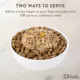 Product Simply Nourish® Original All Life Stage Dog Meal Topper - 3 Oz.,