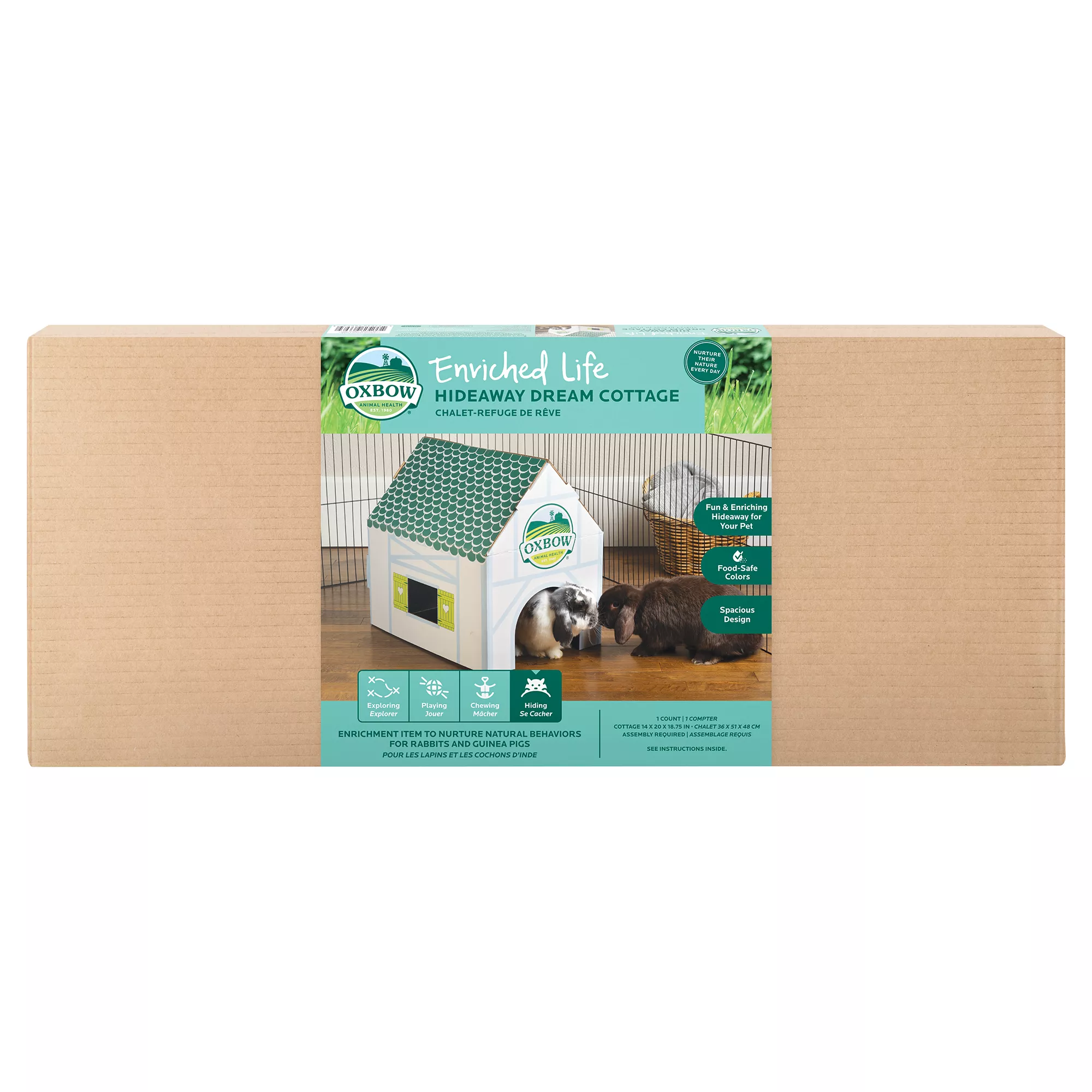 Oxbow Enriched Life Hideaway Dream Small Pet Cottage