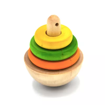 Product Oxbow Enriched Life Wobbly Ring Stack Small Pet Toy