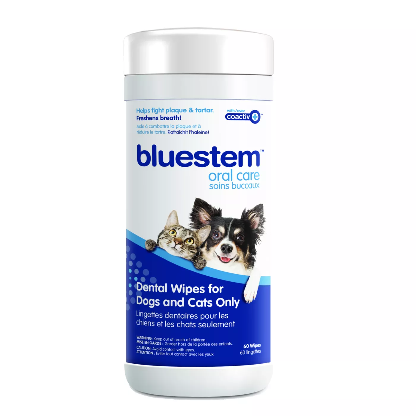 Bluestem Dog Cat Dental Wipes