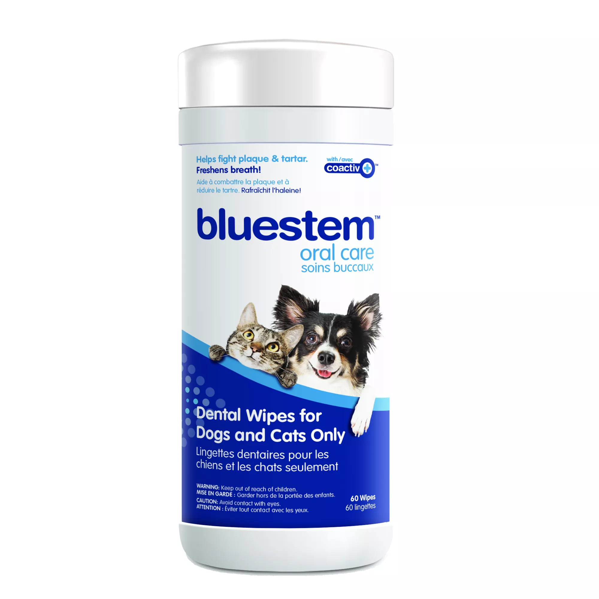 Bluestem Dog & Cat Dental Wipes