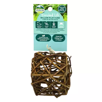 Product Oxbow Enriched Life Small Pet Willow Play Cube