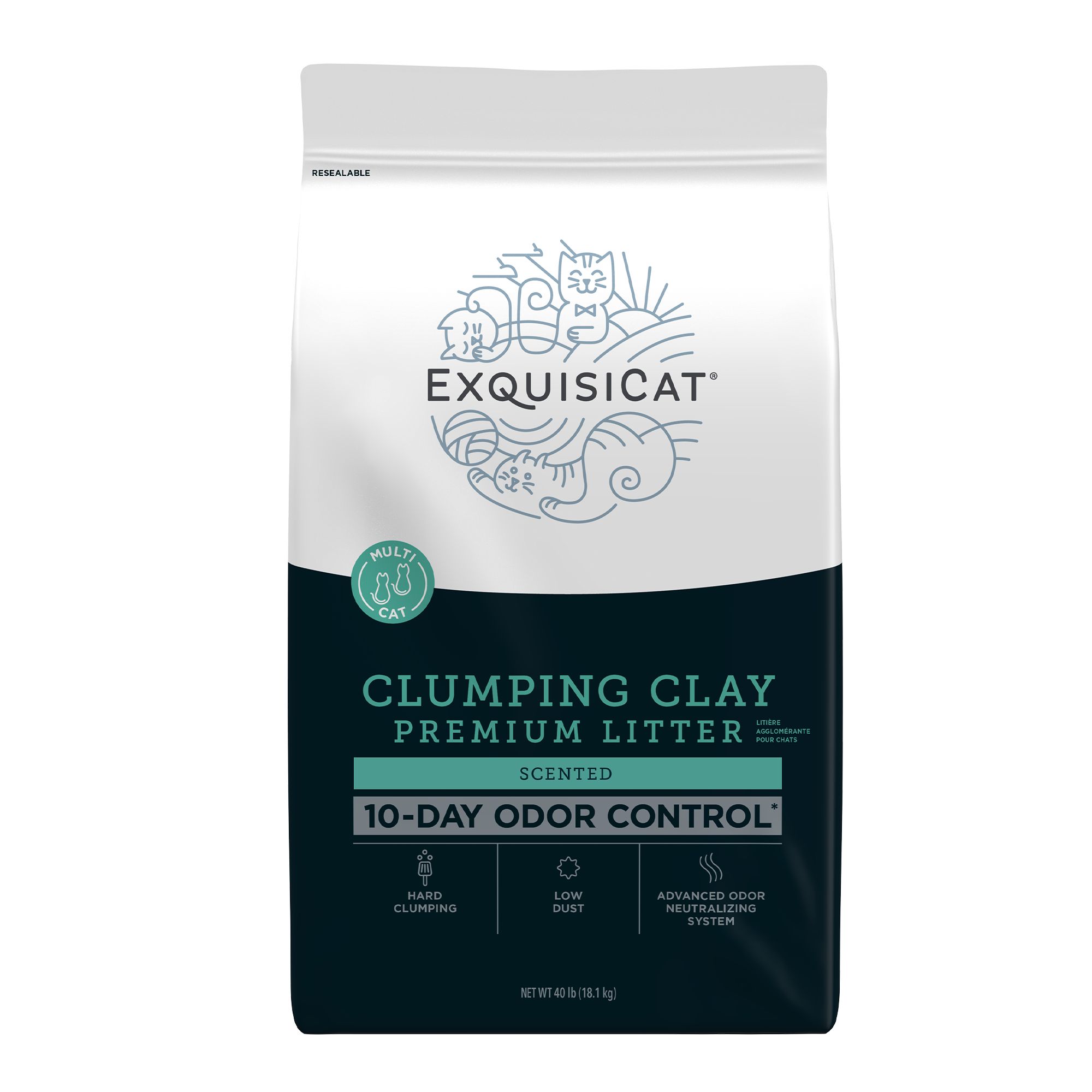 Exquisicat deals cat litter