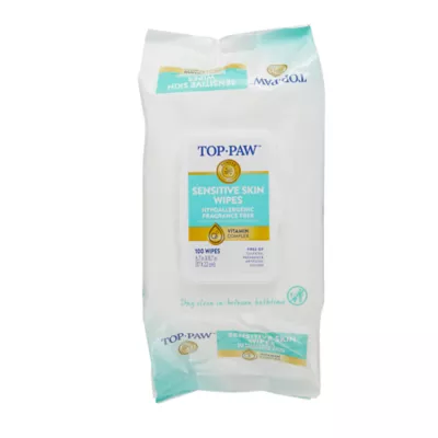 Product Top Paw® Sensitive Skin Hypoallergenic & Fragrance Free Wipes