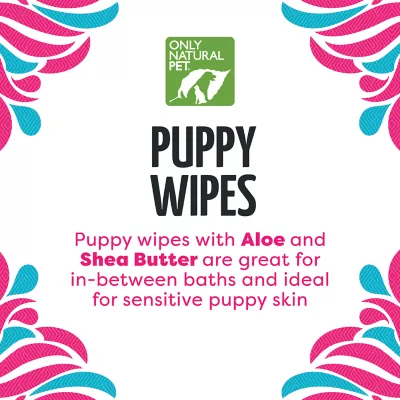 Product Only Natural Pet® Puppy Wipes