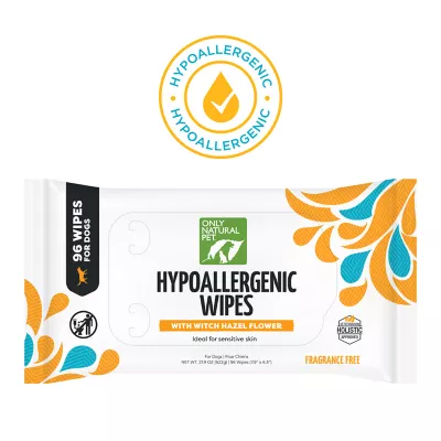 Only Natural Pet® Hypoallergenic & Fragrance Free Wipes - Image 1
