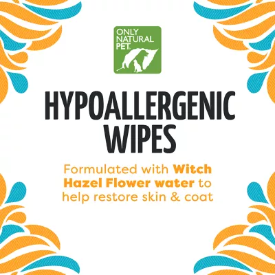 Product Only Natural Pet® Hypoallergenic & Fragrance Free Wipes