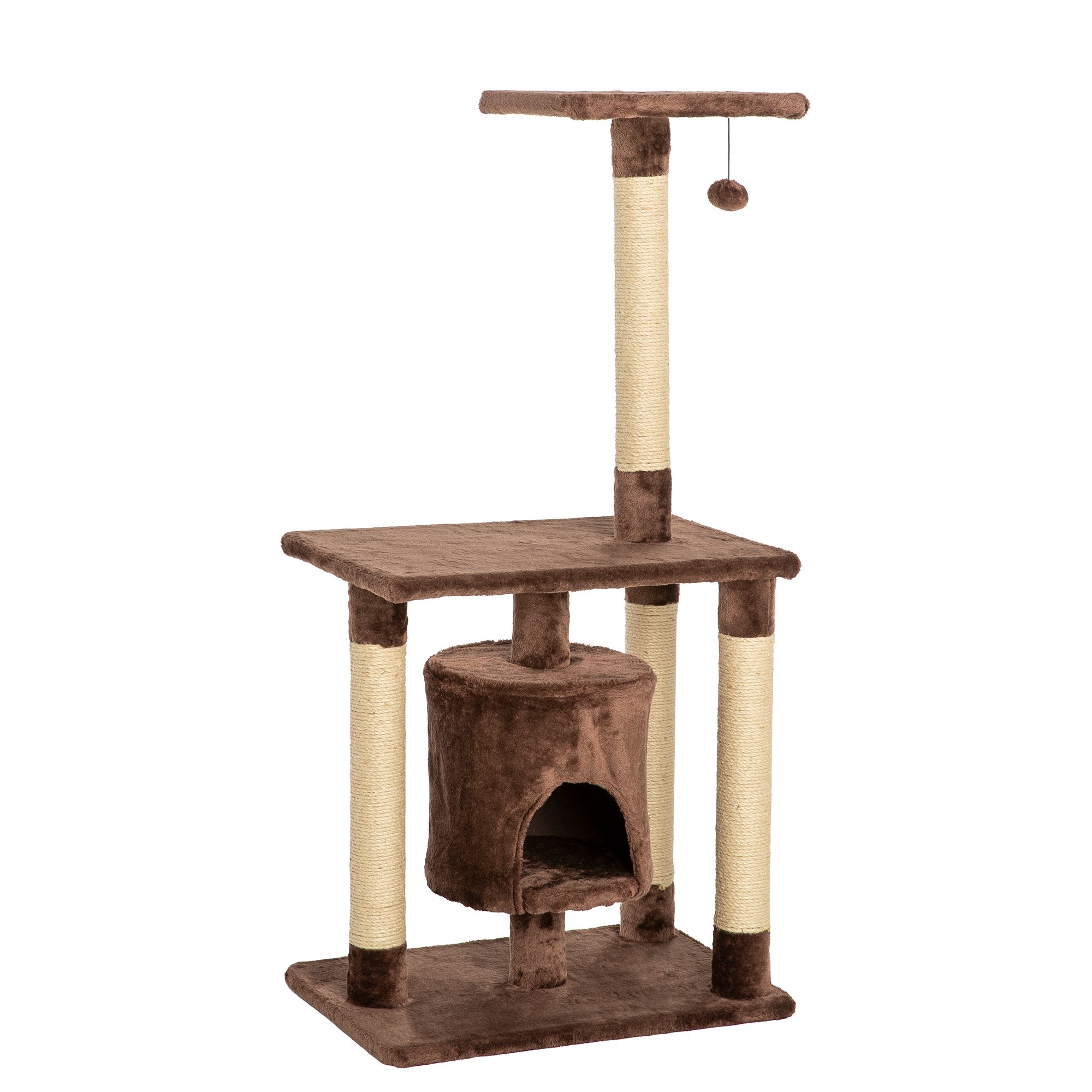 Whisker City® 49in Lovable Lookout Cat Tower cat Furniture & Towers