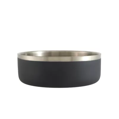 Top Paw Insulated Dog Bowl Size 9.25 Cup PetSmart Black