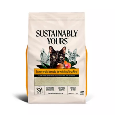 Product Sustainably Yours Cat Litter Large-Grain Formula 26 LB