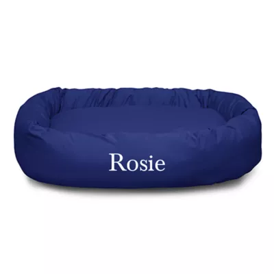 Product Majestic Pet Personalized Bagel Dog Bed