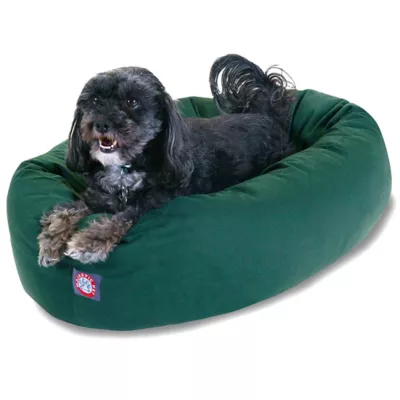 Majestic Pet Personalized Bagel Dog Bed - Image 2