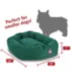 Majestic Pet Personalized Bagel Dog Bed image thumbnail 3