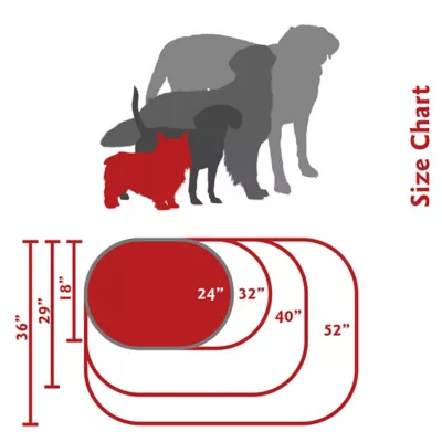 Majestic Pet Personalized Bagel Dog Bed - Image 4