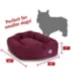 Majestic Pet Personalized Bagel Dog Bed image thumbnail 3