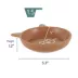 Whisker City® Terracotta Ceramic Cat Saucer, 1.5-cup image thumbnail 2