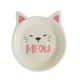 Product Whisker City® Ceramic Kitty Face Meow Cat Saucer, 0.75-cup