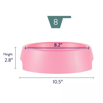 Top Paw® Pearl Plastic Dog Bowl - Image 2