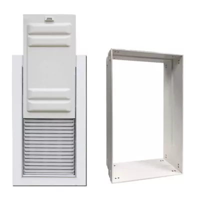 High Tech Pet® Armor Flex Airtight Extreme Weather Magnetic Closure Pet Door with Wall Tunnel Kit - Image 1