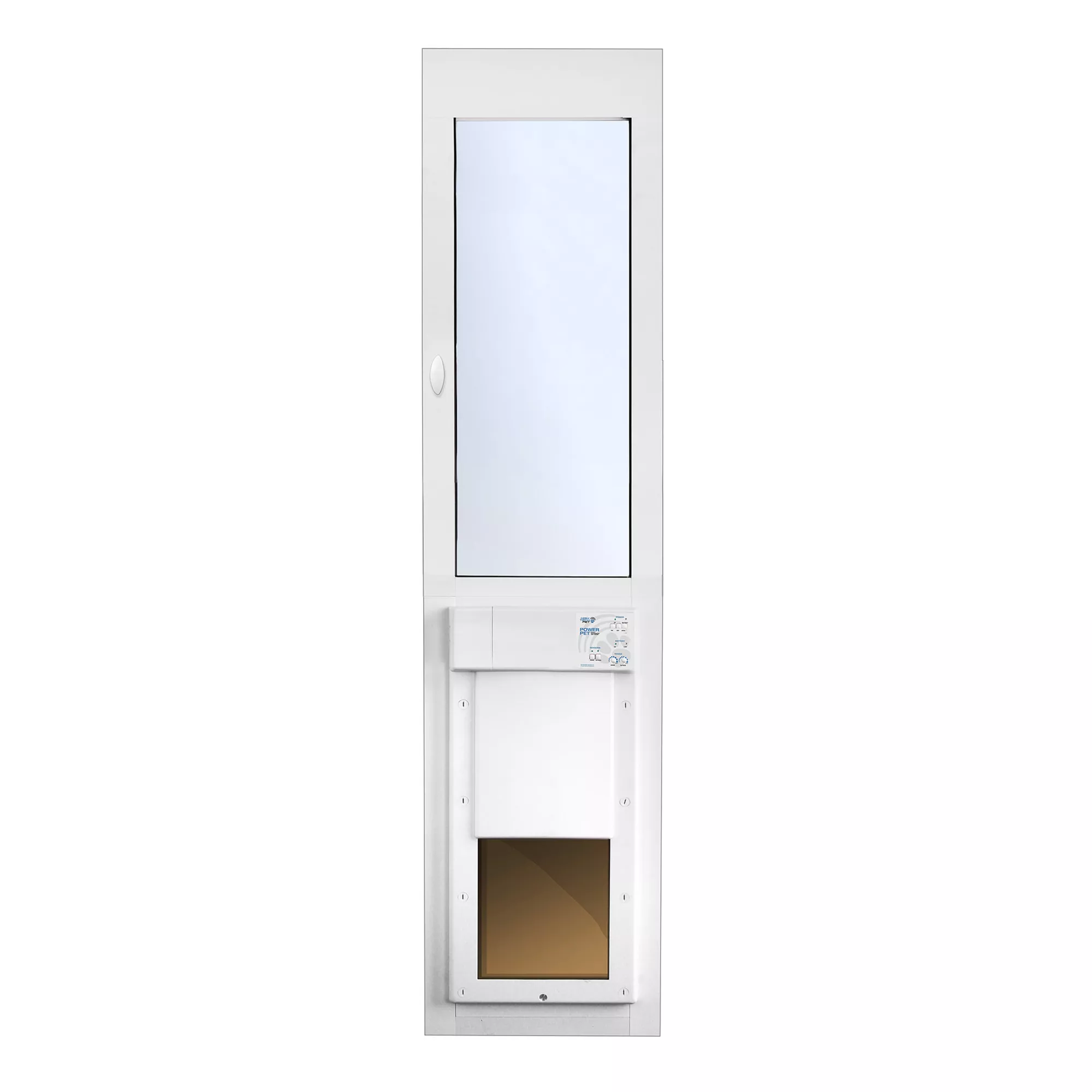 High Tech Pet® Power Automatic Sliding Glass Regular Height Pet Patio Door