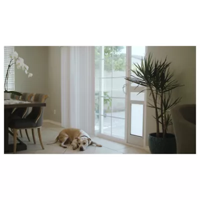 High Tech Pet® Armor Flex Low-E Patio Regular Height Pet Door Opening - Image 2