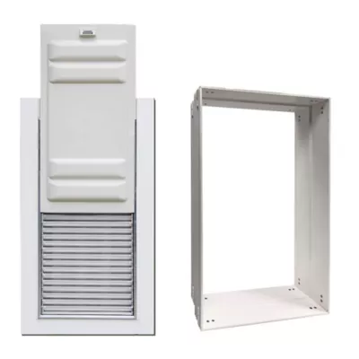 Product High Tech Pet® Armor Flex Airtight Extreme Weather Magnetic Closure Pet Door with Wall Tunnel Kit