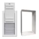 Product High Tech Pet® Armor Flex Airtight Extreme Weather Magnetic Closure Pet Door with Wall Tunnel Kit