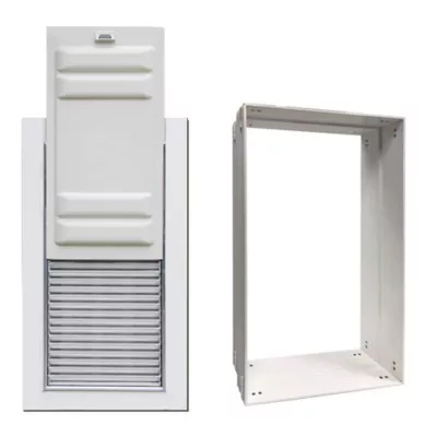 Product High Tech Pet® Armor Flex Airtight Extreme Weather Magnetic Closure Pet Door with Wall Tunnel Kit