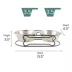 Top Paw® Elevated Stainless Steel Double Diner Dog Bowl image thumbnail 2