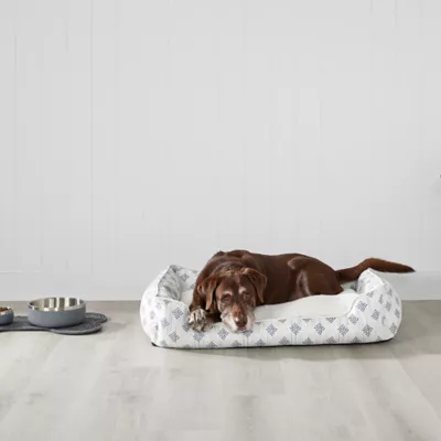 Product Top Paw® Rope Fabric Bone Pet Feeding Placemat