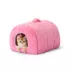 Whisker City® Fur Hiding Hut & Toy Cat Bed image thumbnail 1