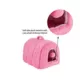 Product Whisker City® Fur Hiding Hut & Toy Cat Bed