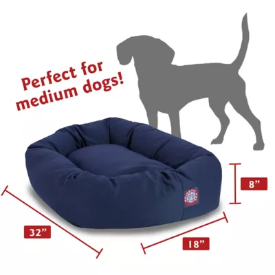 Product Majestic Pet Personalized Bagel Dog Bed
